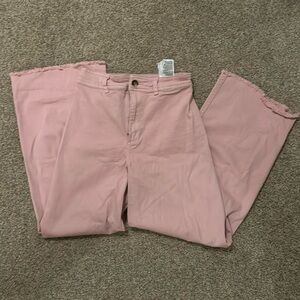 BILLABONG PINK HIGH RISE PANTS